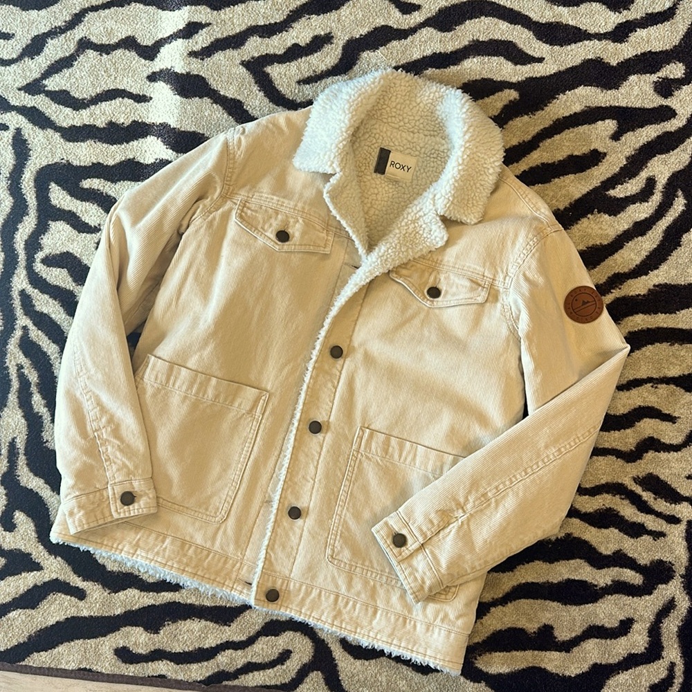 New Fleece Lined ROXY coat!